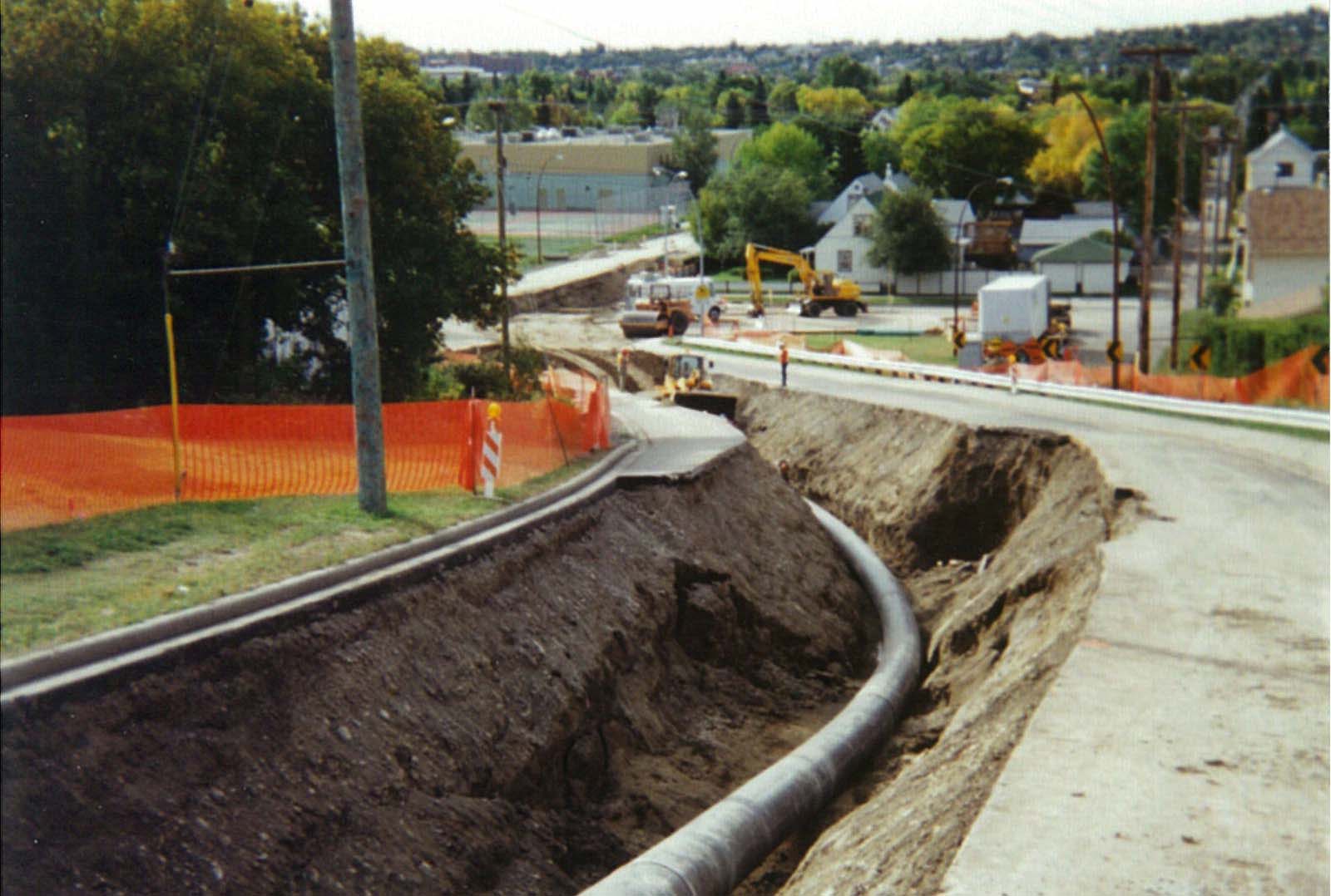 CRP HDPE pipe, City of Calgary